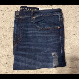 American eagle: Original straight air-flex DARK WASH 38/36